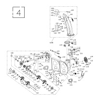 Auger Housing and Discharge Chute