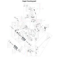 Auger Housing and Discharge Chute