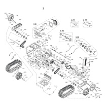 Motor Box and Track Assembly